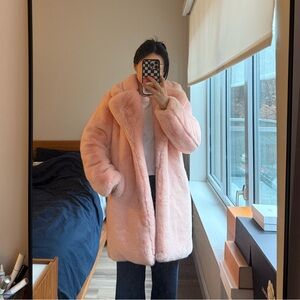 Apparis Blush Teddy Jacket
